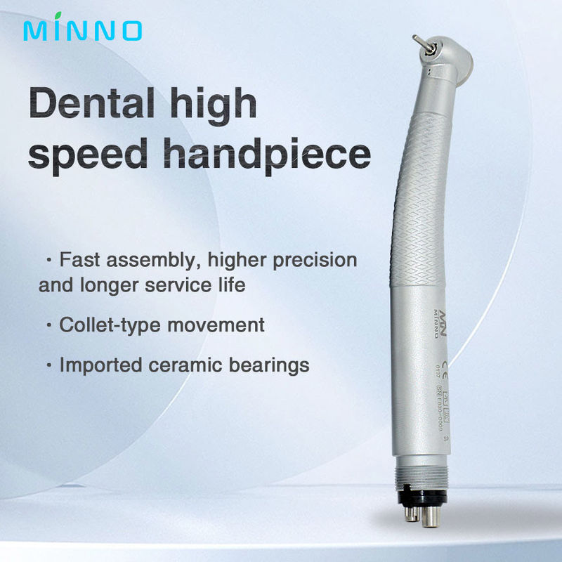 4 lubang gigi handpiece kecepatan tinggi tanpa lampu Tekan tombol jenis