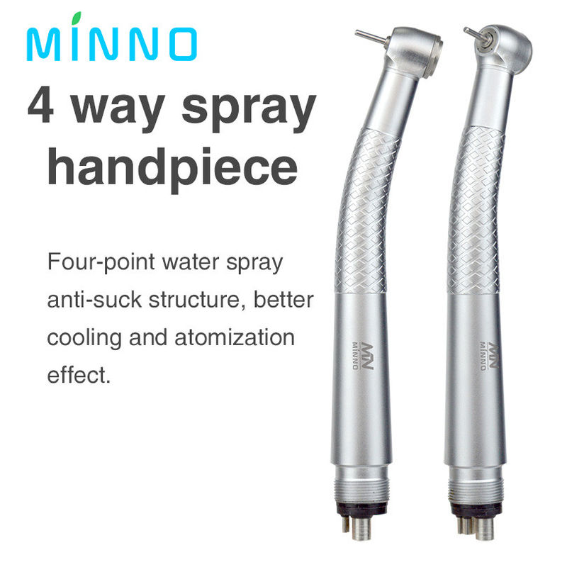 0.25-0.3Mpa Dental High Speed Handpiece Led Handpiece Integrasi E Generator