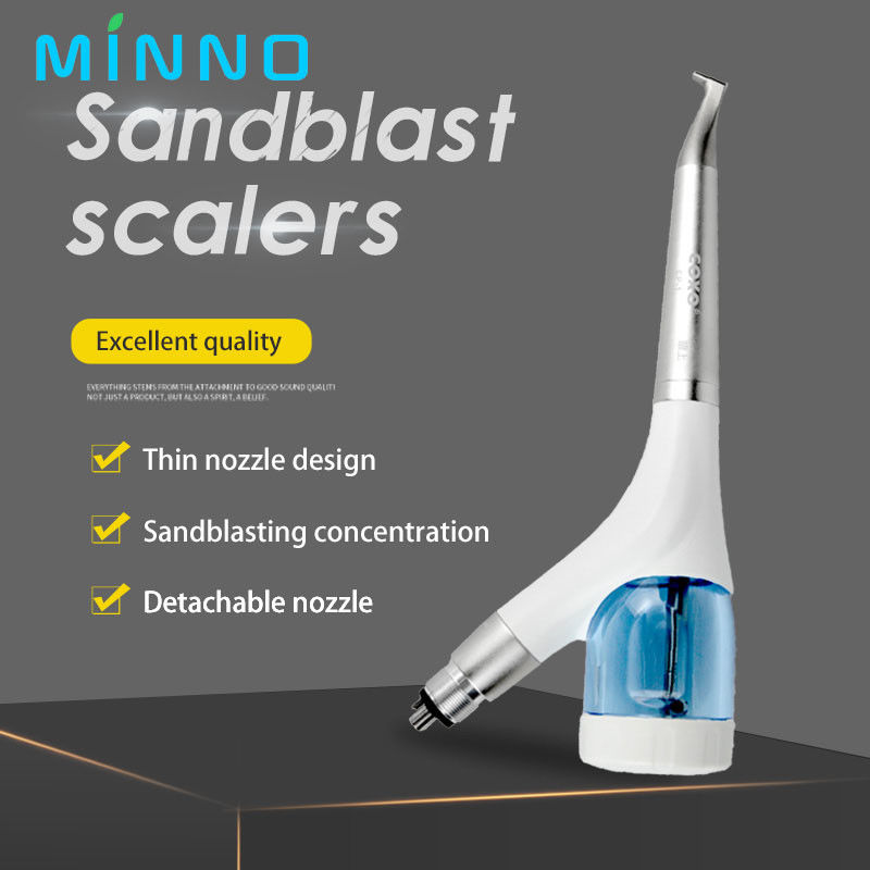 Peralatan medis COXO Dental Air Prophy Unit Polisher / COXO Detachable Dental Air Prophy Unit Abrasive Sandblasting Polishing sandblasting machine aliran udara gigi untuk profilaksis