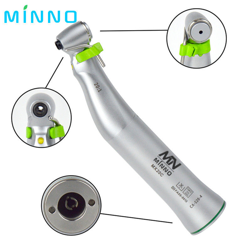 Contra Angle Kepala untuk Dental 20:1 Contra Angle Low Speed Handpiece Reduction Implant Surgery S-Max SG20 Rotor Cartridge