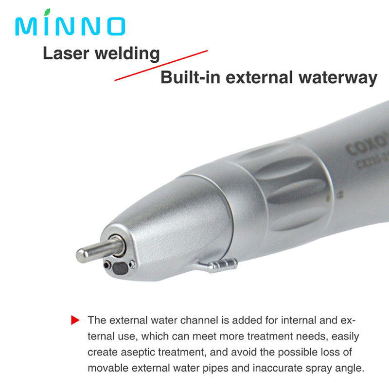 Dental Low Speed Handpiece Eksternal Air Spray E jenis universal koneksi Udara Motor Mikromotor 2/4 Lubang peralatan laboratorium