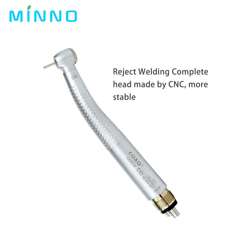 300000rpm Coxo High Speed Handpiece 4 Hole LED Dental Handpiece dengan 3 Way Spray