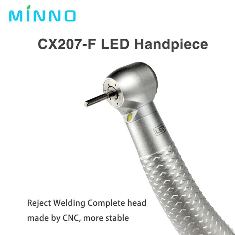 300000rpm Coxo High Speed Handpiece 4 Hole LED Dental Handpiece dengan 3 Way Spray