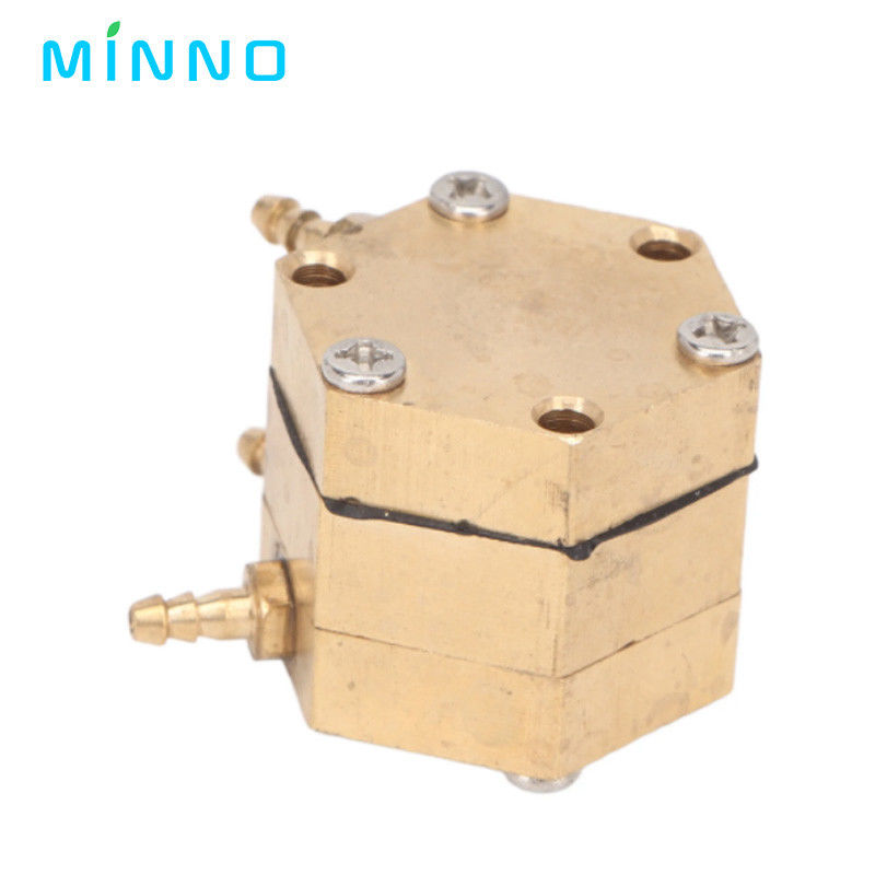 Dental Water Valve Regulator Hexagonal Mudah Menginstal Dental Water Pressure Valve Tembaga Passability Tinggi Firm