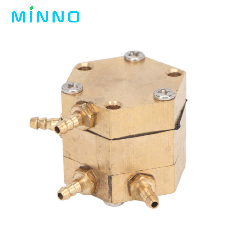 Dental Water Valve Regulator Hexagonal Mudah Menginstal Dental Water Pressure Valve Tembaga Passability Tinggi Firm