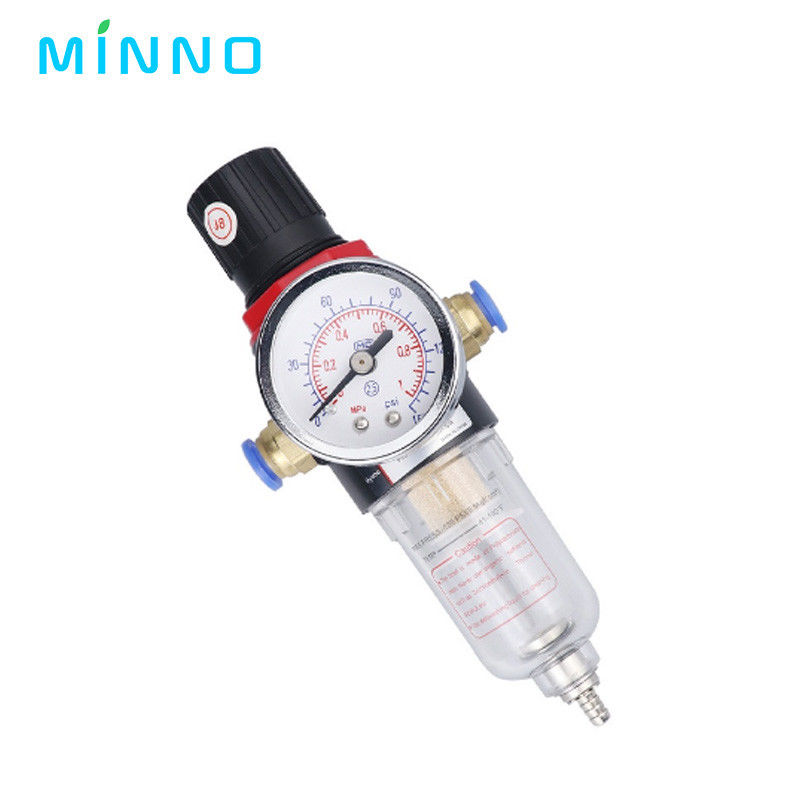1.0Mpa kursi gigi filter air dengan regulator filter air barometer