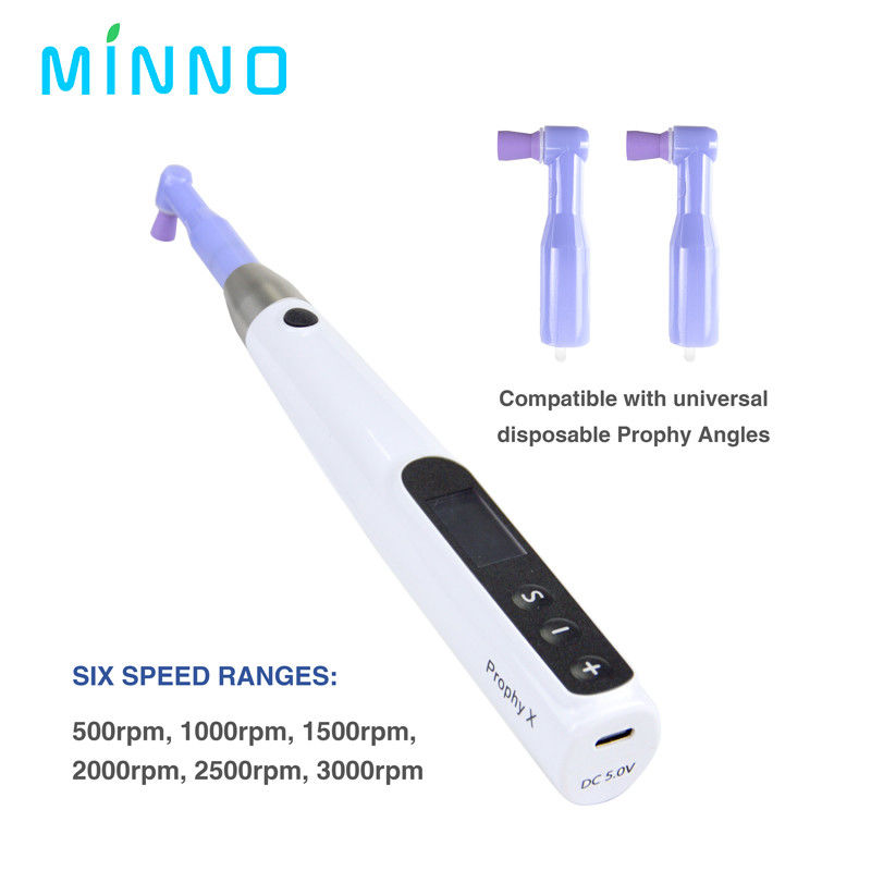 Dental Cordless Polishing Wireless Electric Motor With Prophy Angles Mesin Alat Gigi