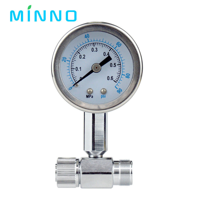 Turbin gigi Manometer Untuk Kecepatan Tinggi Dan Rendah Handpiece Pressure Gauge Uji Tekanan Udara