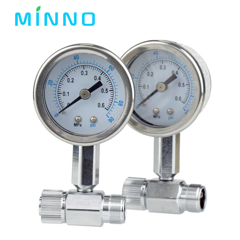 Turbin gigi Manometer Untuk Kecepatan Tinggi Dan Rendah Handpiece Pressure Gauge Uji Tekanan Udara