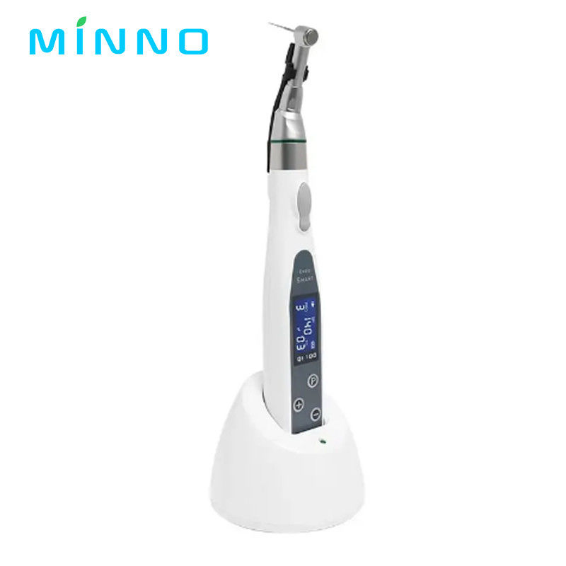 Dental Wireless Endo Motor dengan lampu LED EndoMotor 16:1 Dental Reduction Contra Angle
