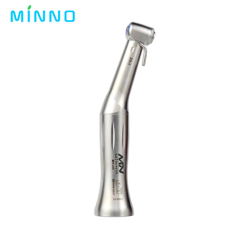 CA-520-2 Handpiece Bedah 20/1 Implantasi Contra Angle Eksternal Air Spray Handpiece Kecepatan Rendah Tanpa Warna LED