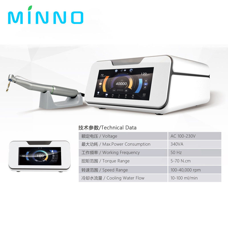 Motor implan gigi Full Touch Screen Dengan 20:1 Fiber Angle Piezo Surgey Equipment Mesin Implant