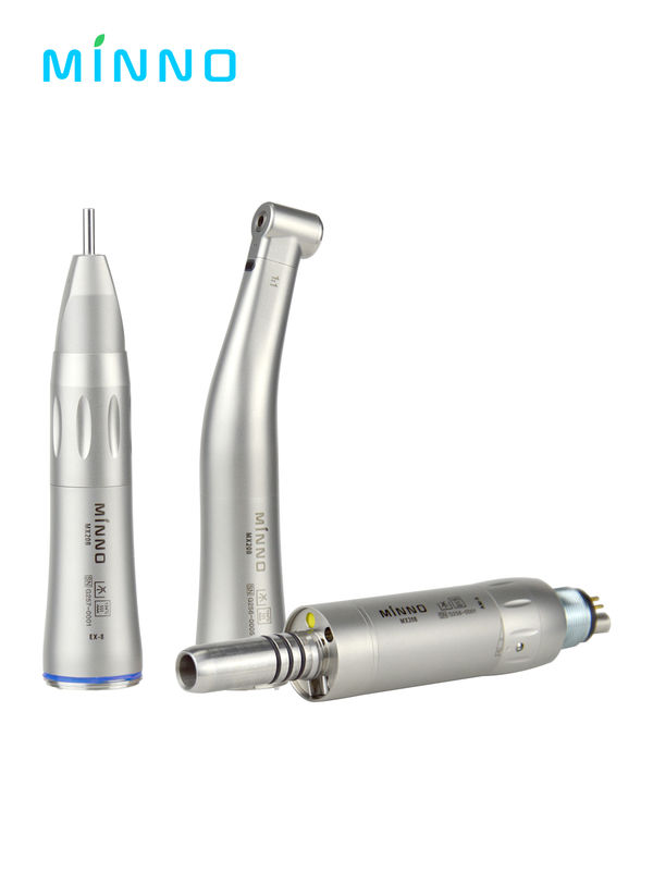 Fiber Optic Handpiece Dental Meningkatkan Contra Angle Internal Water Spray Low Speed Handpiece Bedah Untuk Dokter Gigi Laboratorium