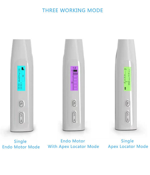 Dental Wireless Root Canal Endodontic C-Smart Mini AP Endo Motor dengan Apex Locator 2 in 1 Low Speed Micro Surgery Motor