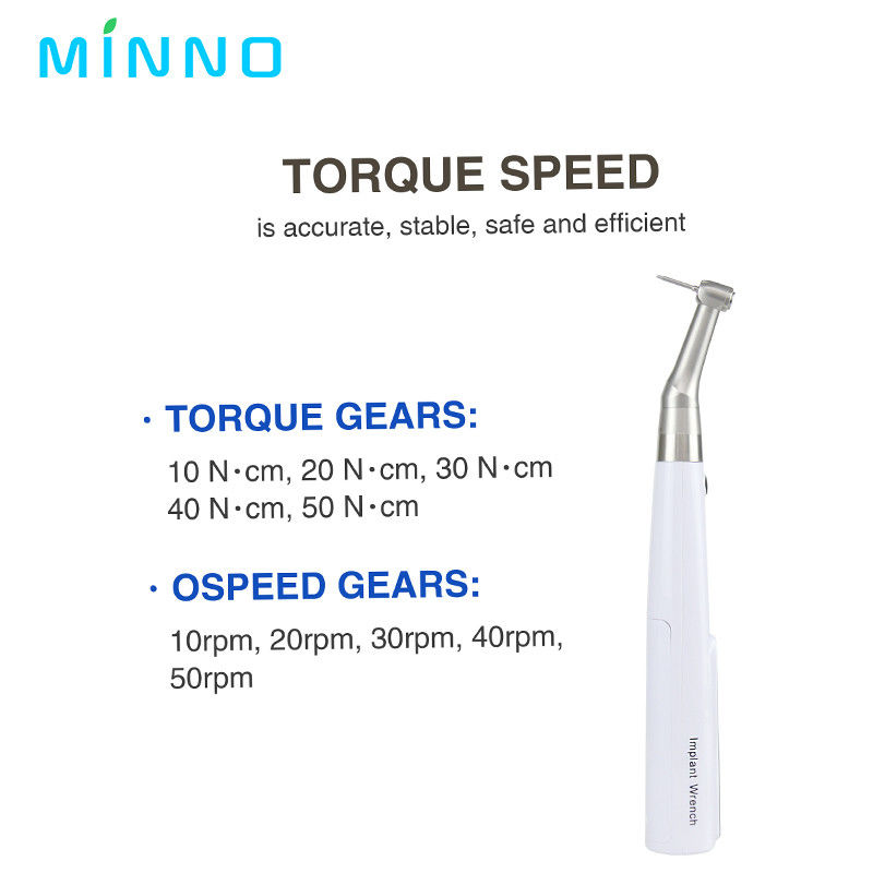 Dental Cordless 360° Rotating Mini Torque Wrench dari BetterWay Motor X for Endodontic Implant Abutment Attachment and R