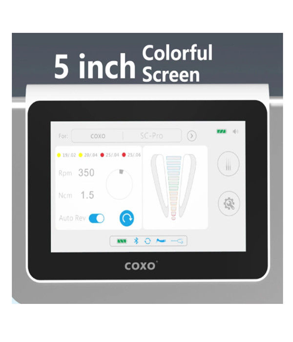 Dental C Master Coxos Dental Electric Motor dengan Endomotor All in One Brushless Electric Led Micromotor Endodontics
