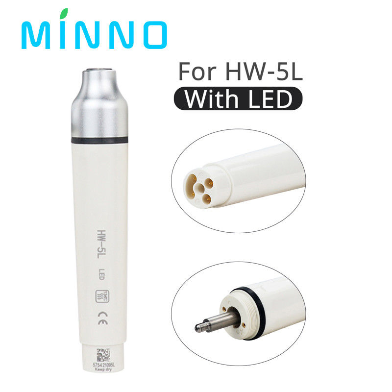 Dental Ultrasonic Piezo Scaler Handpiece HW-3H LED untuk SATELEC DTE EMS VRN Dental Ultrasonic Scalers Dapatkan