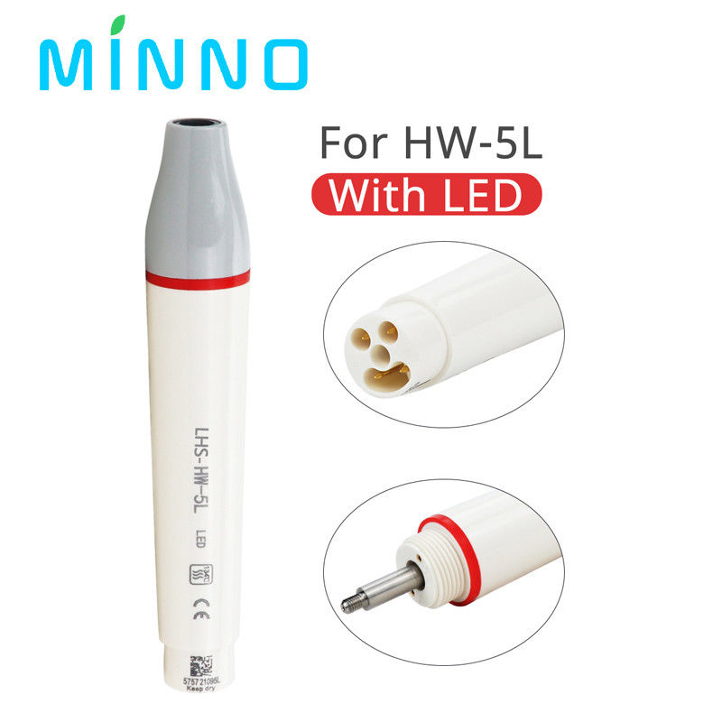 Dental Ultrasonic Piezo Scaler Handpiece HW-3H LED untuk SATELEC DTE EMS VRN Dental Ultrasonic Scalers Dapatkan