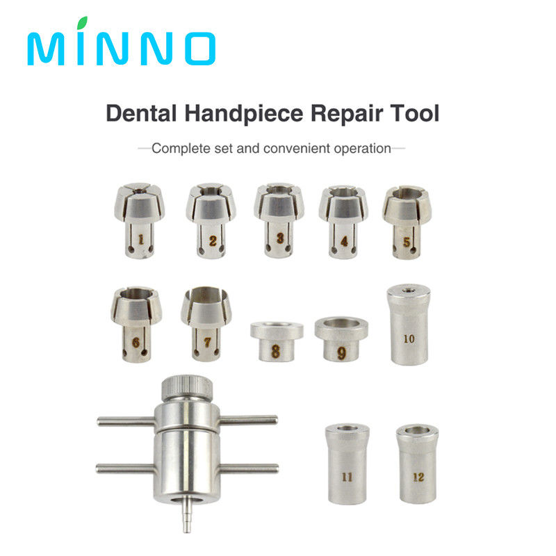 Alat Perbaikan Handpiece Gigi Alat Perbaikan Cartridge Handpiece Gigi Penghapusan dan Pemasangan Bantalan Set lengkap dan operasi yang nyaman