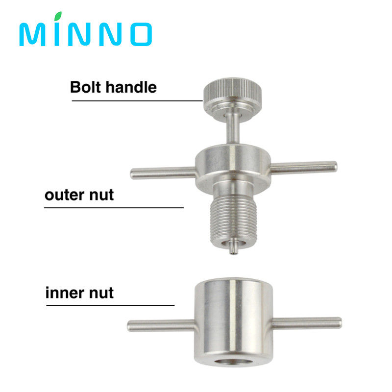 Alat Perbaikan Handpiece Gigi Alat Perbaikan Cartridge Handpiece Gigi Penghapusan dan Pemasangan Bantalan Set lengkap dan operasi yang nyaman