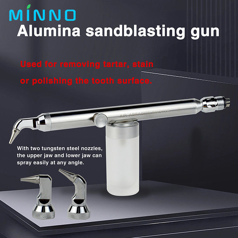 Dental Aluminium Oxide Micro Blaster Dengan Air Spray Microetcher Alumina Sandblasting Gun Air Polisher Alat Kedokteran Gigi