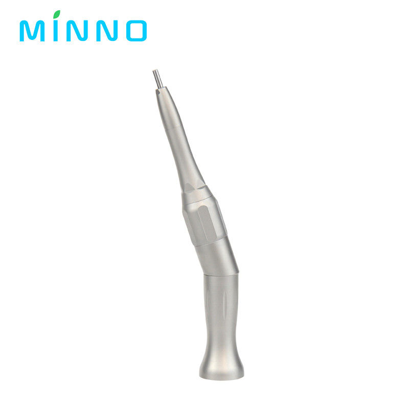 Dental Low Speed Handpiece Dengan Led Fiber Optic Stainless Steel Kecepatan Meningkatkan Contra Angle Air Spray Medis