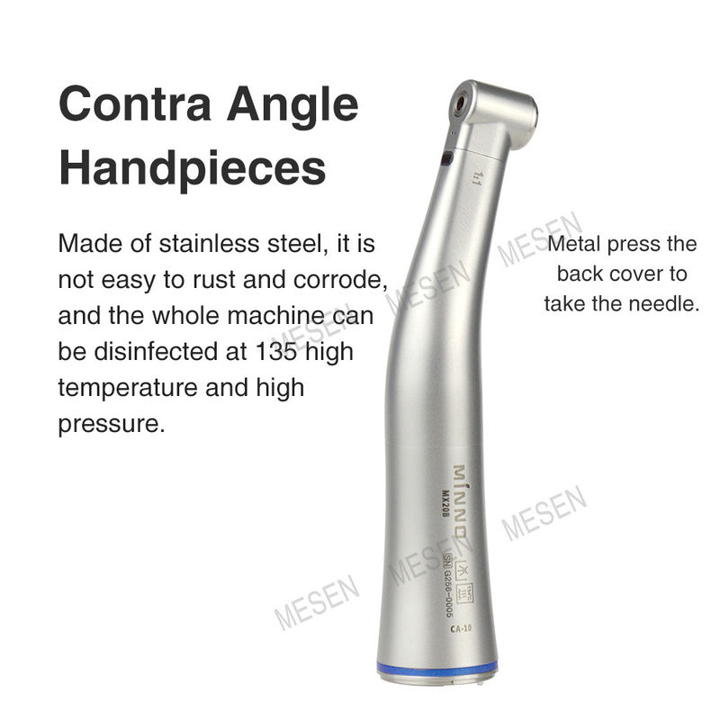 1/ 1 Inner Channel Low Speed Handpiece 4 Holes Low Speed LED Dental Handpiece