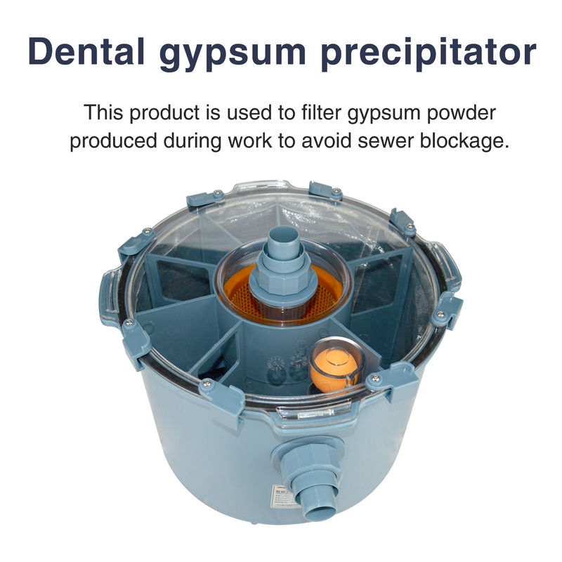Dental gipsum precipitator Filter gipsum untuk mencegah penyumbatan Delapan kali penyaringan / bahan seleksi